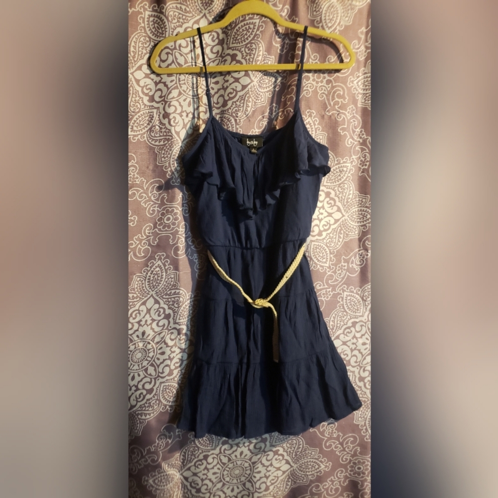 Blue dress